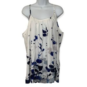 MISSLOOK Floral Tank Top Blouse NWT